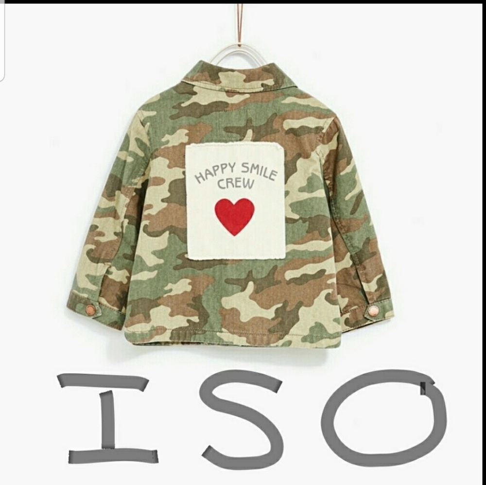 **DO NOT PURCHASE**Camo zara jacket